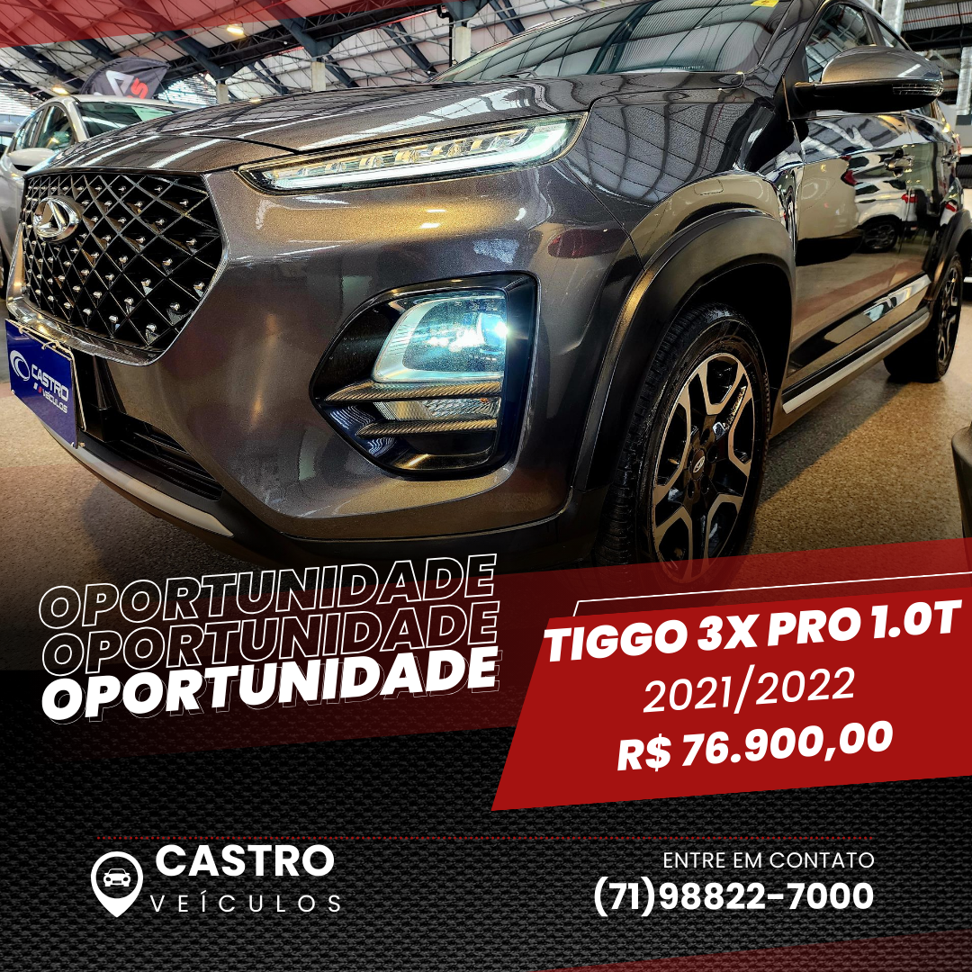  Tiggo 3X Pro 1.0 Turbo (Aut)