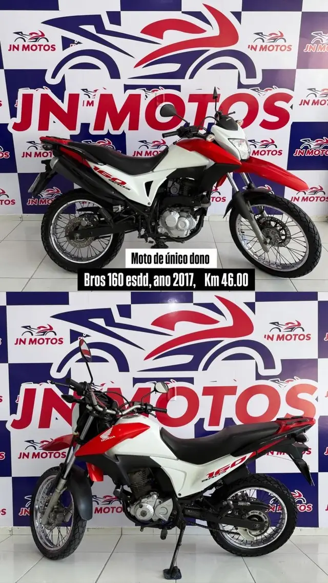 Moto Honda NXR 160 2017 Bros ESDD