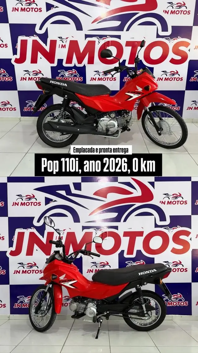Moto Honda Pop 110i 2025 ES