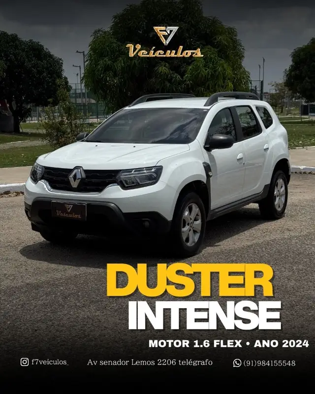 Carro Renault Duster 2024 Intense 1.6 16V (Flex)