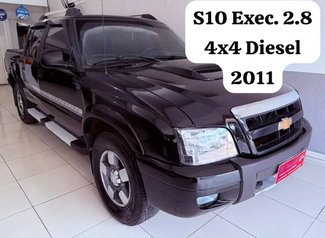 Carro Chevrolet S10 Cabine Dupla 2011 S10 Executive 4x4 2.8 Turbo Electronic (Cab Dupla)