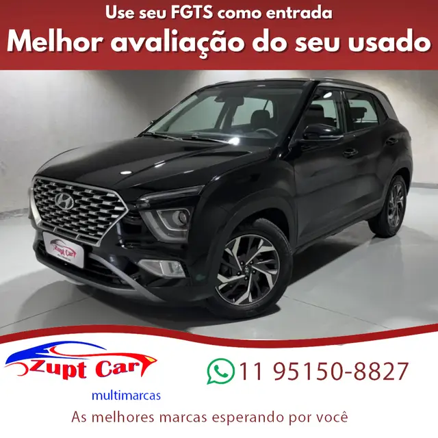 Carro Hyundai Creta 2024 Limited 1.0 Turbo (Aut) (Flex)