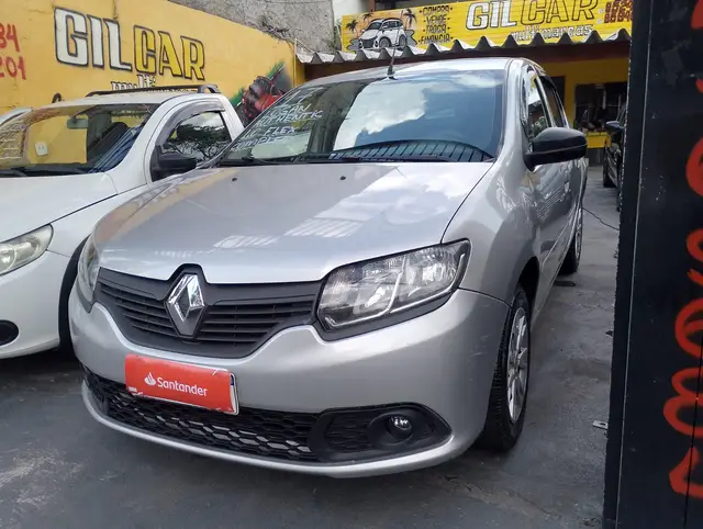 Carro Renault Logan 2017 Authentique 1.0 16V (flex)