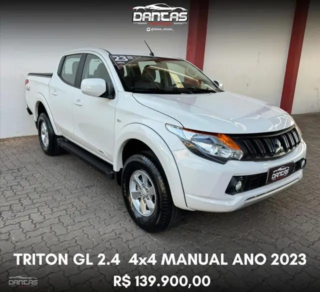 Carro Mitsubishi L200 2023 Triton GL 2.4 Turbo