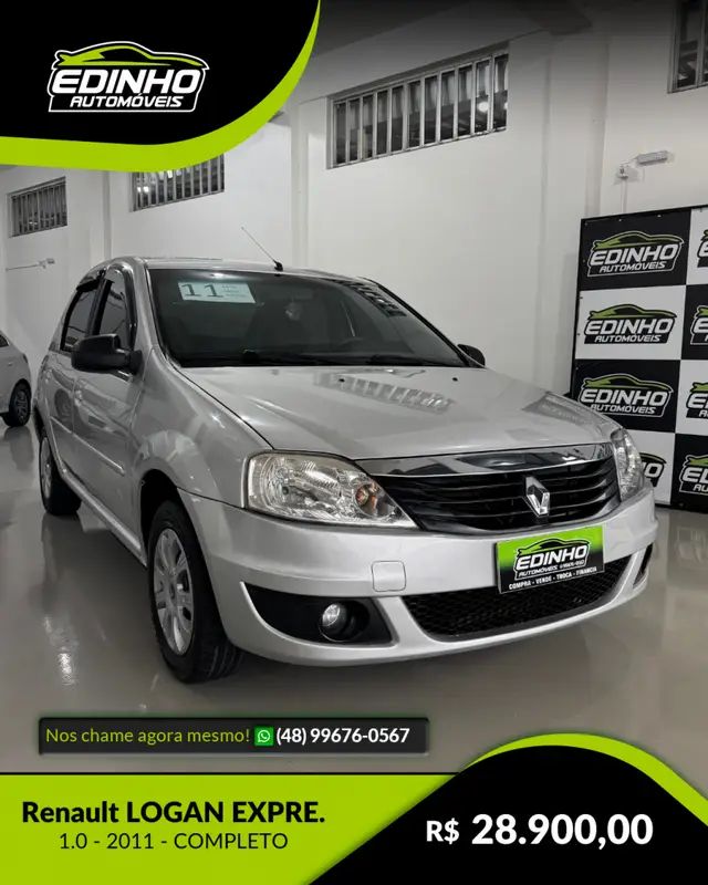 Carro Renault Logan 2011 Serie Limitada Up 1.0 16V (Hi-Flex)