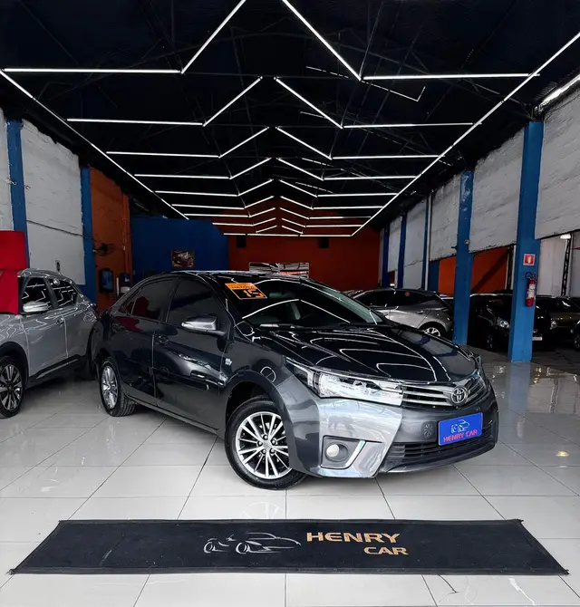Carro Toyota Corolla 2015 Sedan 1.8 Dual VVT-i GLi (Flex)