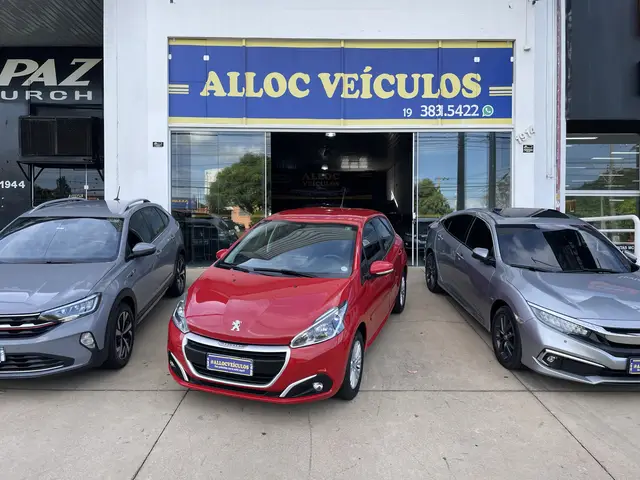 Carro Peugeot 208 2019 Active Pack 1.2 12V (Flex)