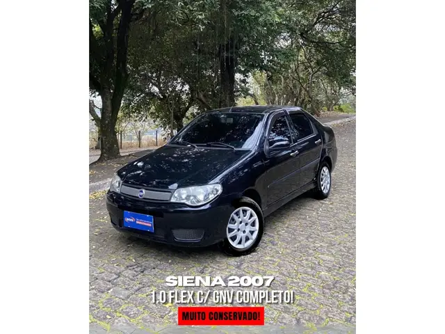 Carro Fiat Siena 2007 Fire 1.0 8V
