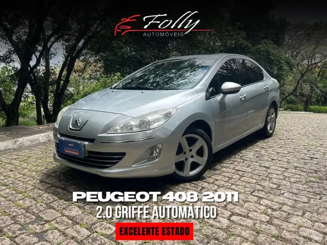 Carro Peugeot 408 2011 Sedan Griffe 2.0 Flex 16V 4p Aut.