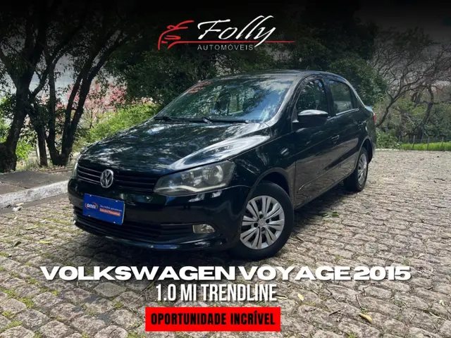 Carro Volkswagen Voyage 2015 1.0 TEC Trendline