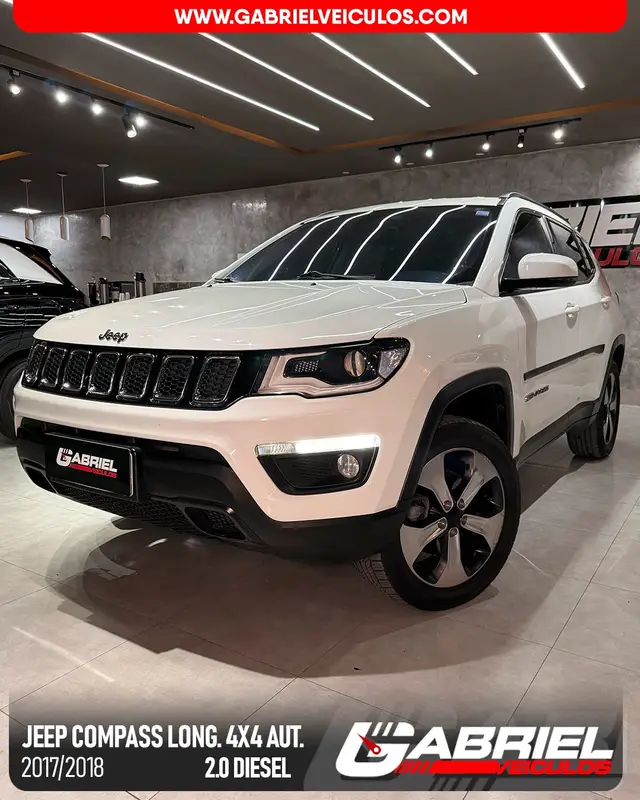 Carro Jeep Compass 2018 2.0 Longitude 4x4 Diesel
