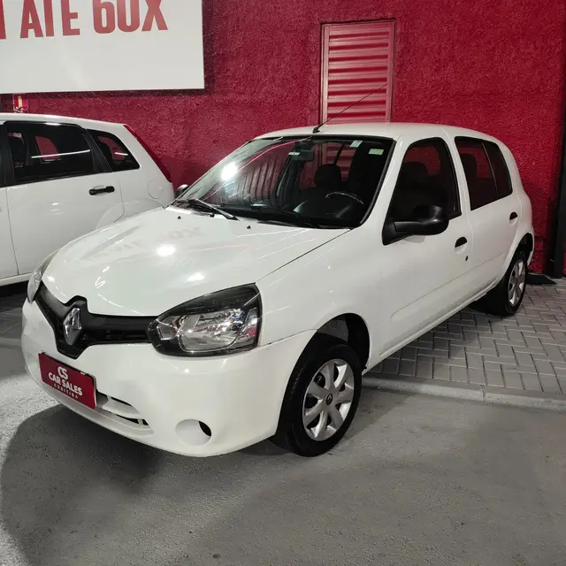 Carro Renault Clio 2014 Authentique 1.0 16V (Flex) 4p