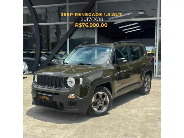 Carro Jeep Renegade 2018 1.8 (Aut) (Flex)