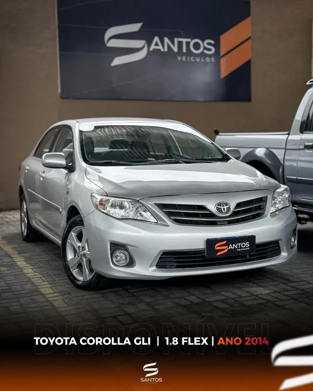 Carro Toyota Corolla 2014 Sedan 1.8 Dual VVT-i GLI (flex)