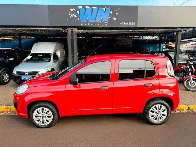 Carro Fiat Uno 2017 Attractive 1.0 (Flex) 4p