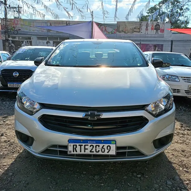 Carro Chevrolet Joy Plus 2021 Plus 1.0 8V Black Edition (Flex)