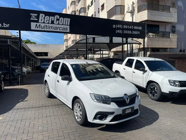 Carro Renault Sandero 2021 Life 1.0 12V SCe (Flex)