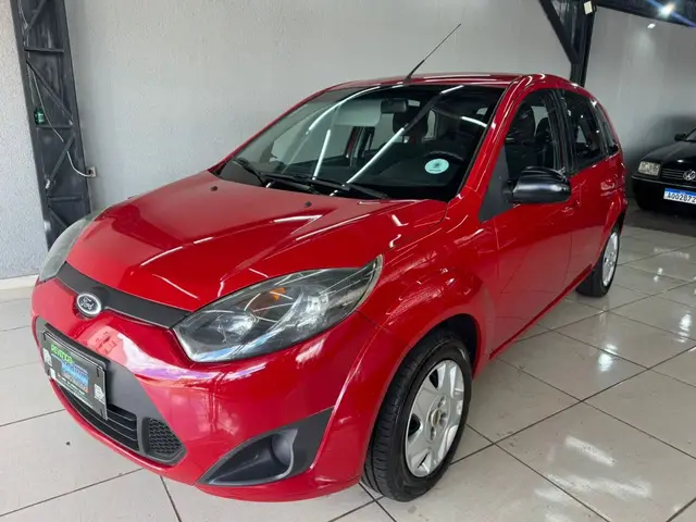 Carro Ford Fiesta Hatch 2014 S Plus 1.0 RoCam (Flex)