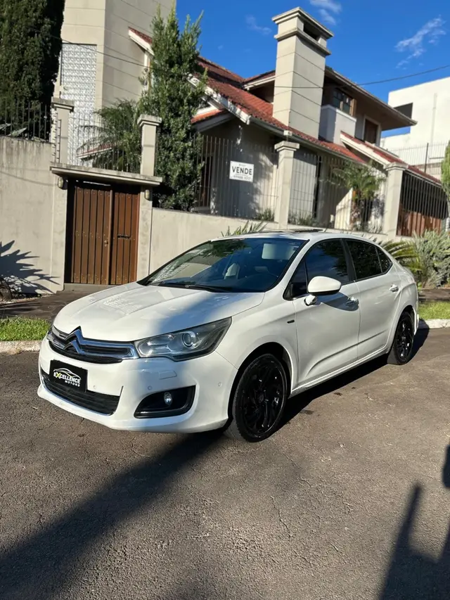 Carro Citroën C4 Lounge 2014 Exclusive 1.6 THP (Aut)