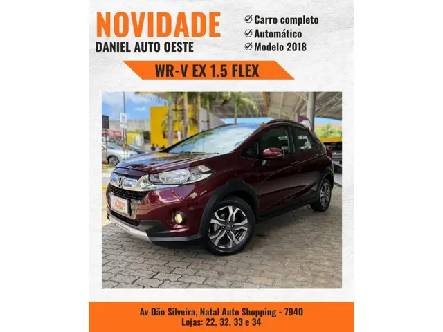 Carro Honda WR-V 2018 EXL 1.5 FlexOne CVT (Flex)