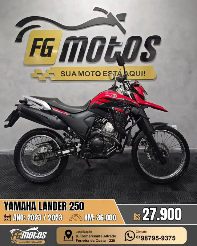 Moto Yamaha XTZ 250 Lander 2023 ABS