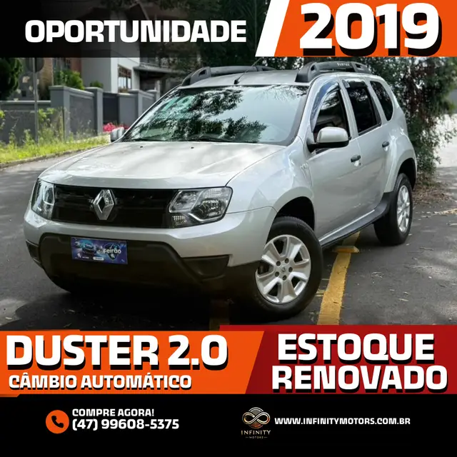Carro Renault Duster 2019 1.6 16V Expression CVT (Flex)