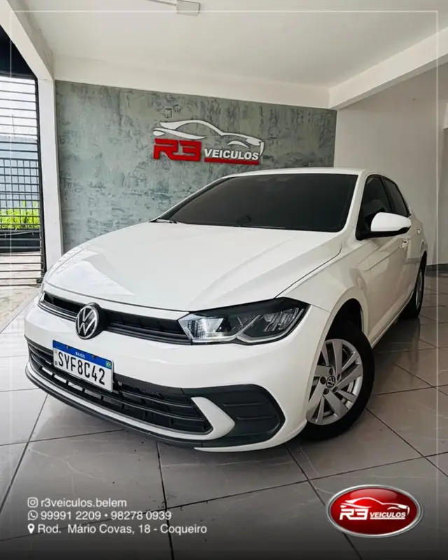 Carro Volkswagen Polo 2024 Polo 1.0 TSI Flex 12V 5p