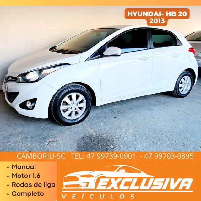 Carro Hyundai HB20 2013 1.6 Premium (Flex)
