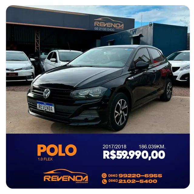 Carro Volkswagen Polo 2018 1.6 MSI (Flex)