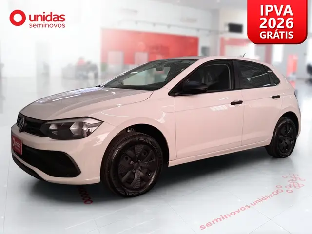 Carro Volkswagen Polo 2025 Track 1.0 Flex 12V 5p