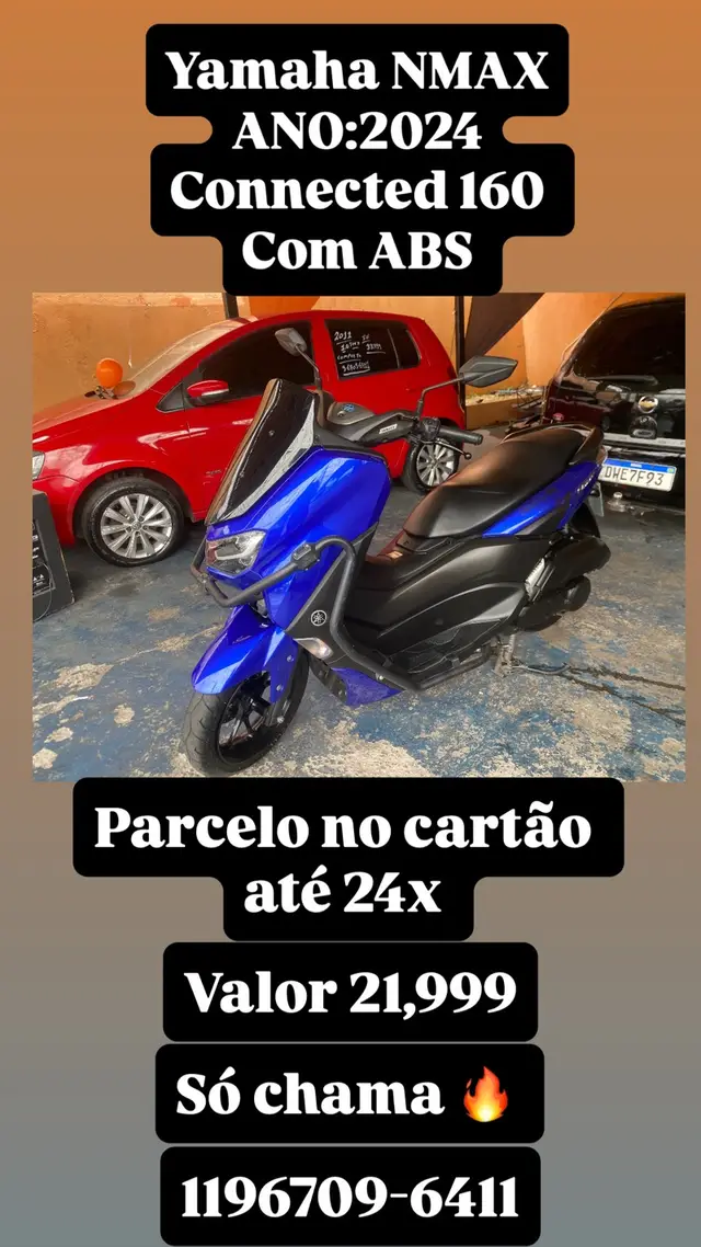 Moto Yamaha NMax 2024 Connected 160 ABS