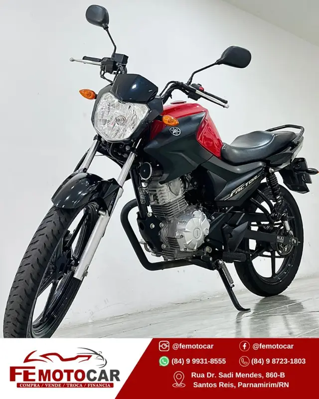Moto Yamaha YBR 125i Factor 2025 UBS
