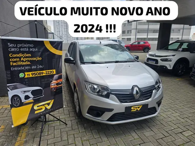 Carro Renault Logan 2024 Zen 1.0