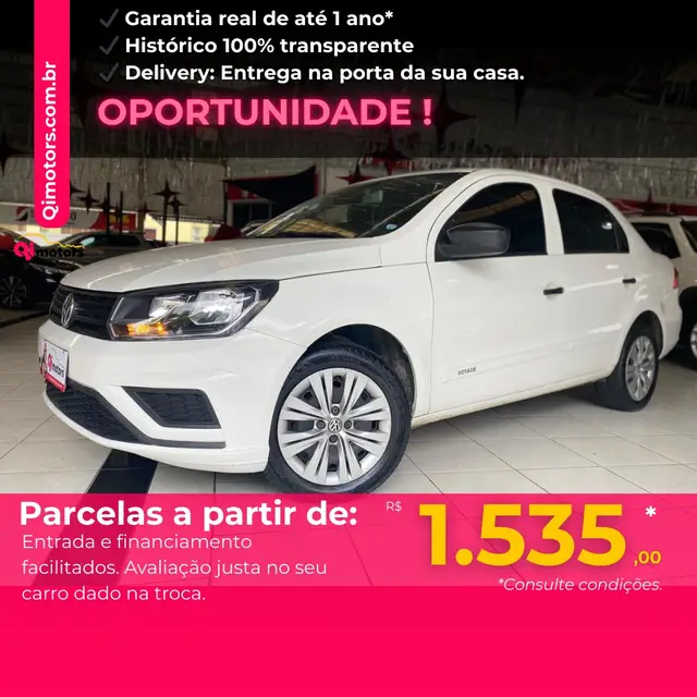 Carro Volkswagen Voyage 2023 1.0 MPI (Flex)