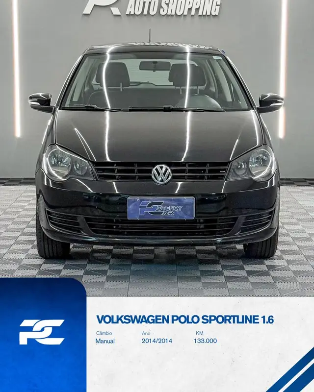 Carro Volkswagen Polo 2014 Hatch. Sportline 1.6 8V (Flex)