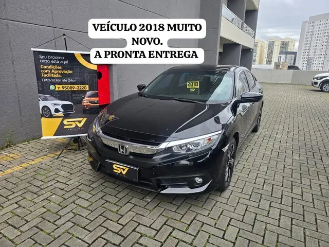 Carro Honda Civic 2018 EX 2.0 i-VTEC CVT