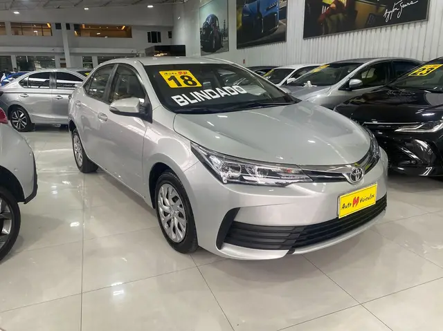 Carro Toyota Corolla 2018 1.8 Dual VVT-i GLi (Flex)