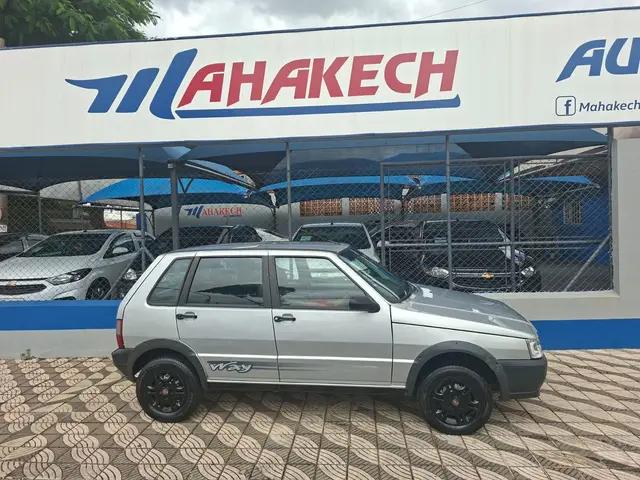 Carro Fiat Uno Mille 2009 Fire Economy Way 1.0 (Flex) 4p