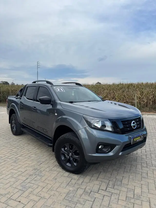 Carro Nissan Frontier 2021 2.3 CD Turbo Attack TDI Auto 4x4
