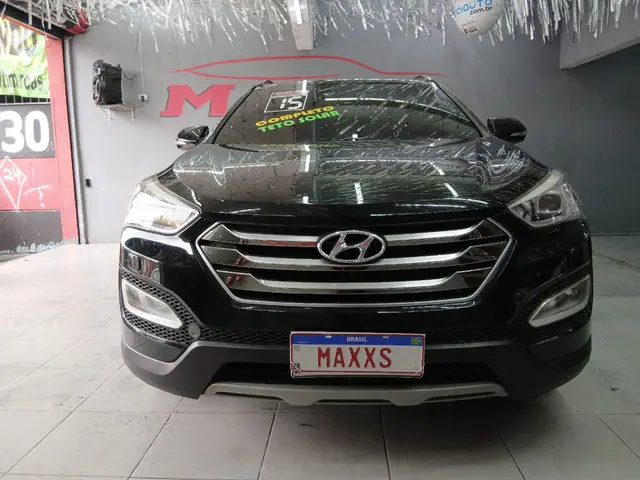 Carro Hyundai Santa Fe 2015 GLS 3.3L V6 4x4 (Aut) 7L