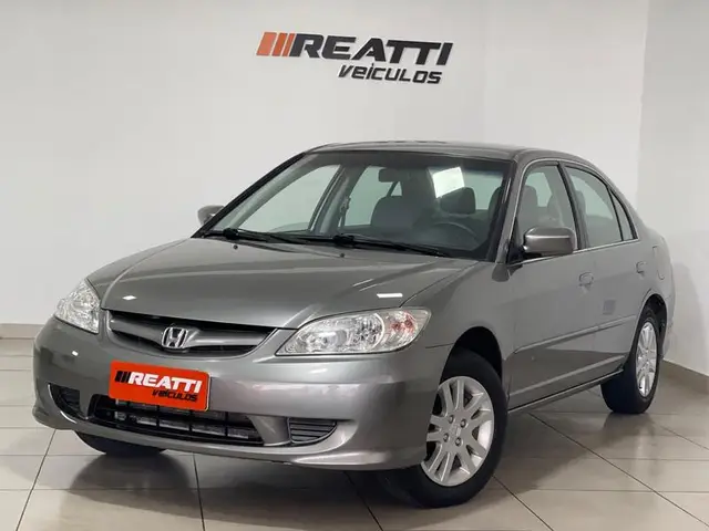 Carro Honda Civic 2005 Sedan LX 1.7 16V