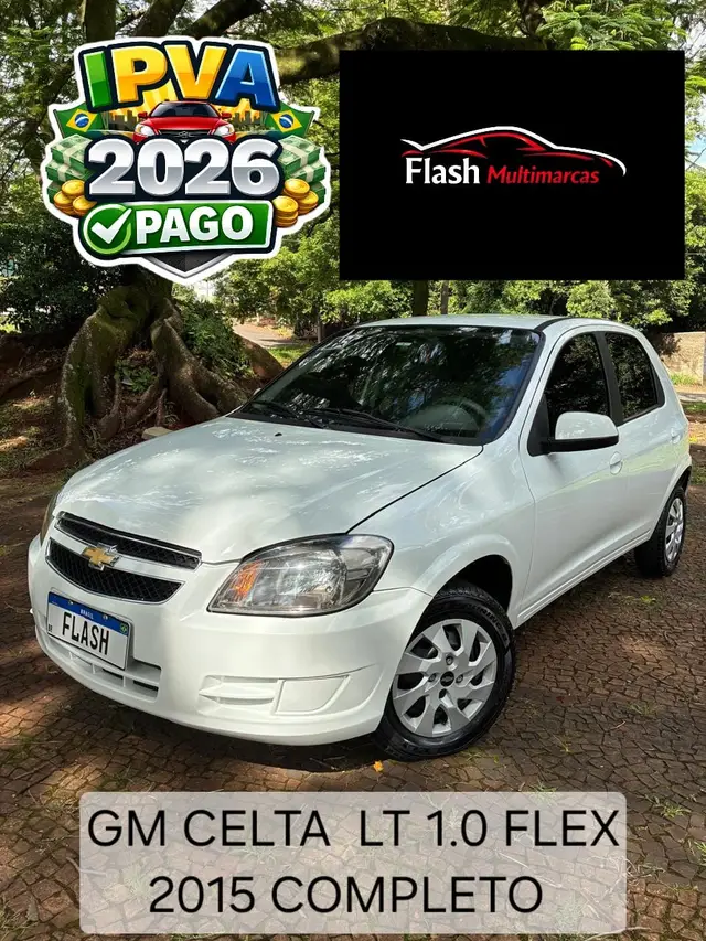 Carro Chevrolet Celta 2015 LT 1.0 (Flex)