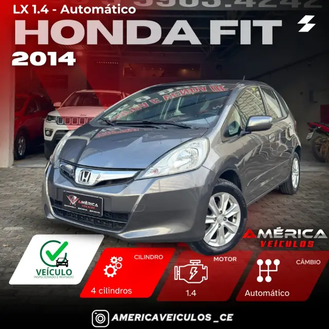 Carro Honda Fit 2014 LX 1.4 (flex)