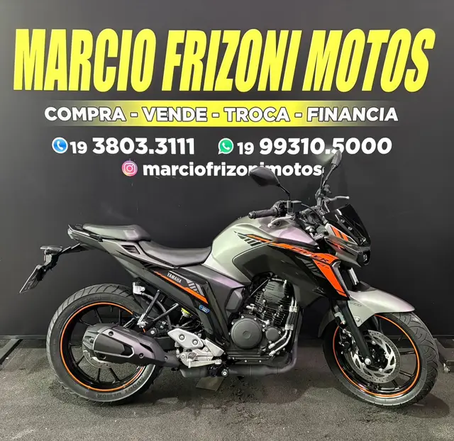 Moto Yamaha Fazer FZ25 2025 Connected