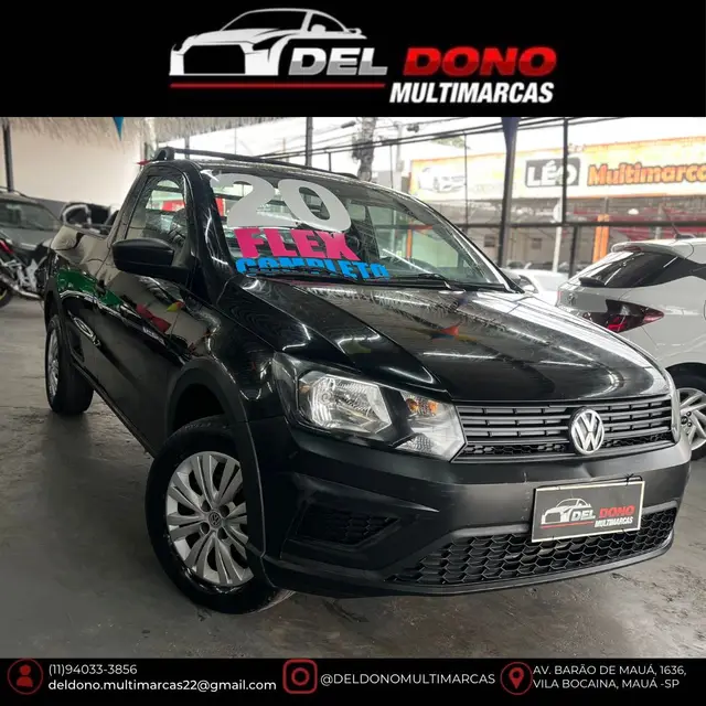 Carro Volkswagen Saveiro 2020 Robust 1.6 MSI CS (Flex)