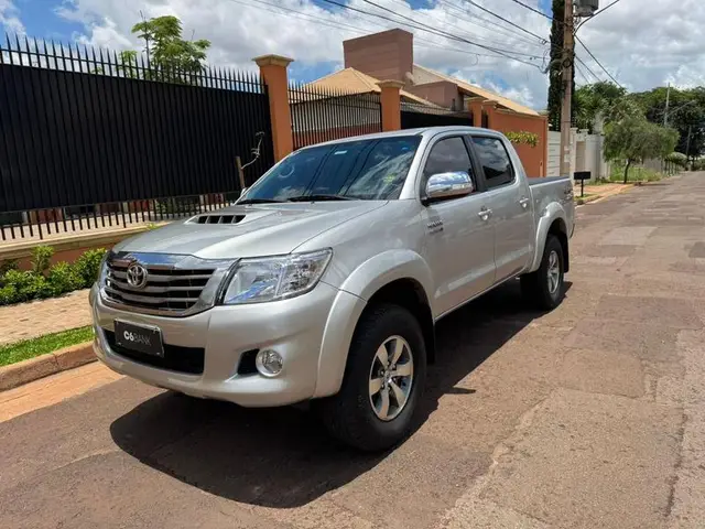 Carro Toyota Hilux Cabine Dupla 2013 Hilux 3.0 TDI 4x4 CD SRV (Aut)
