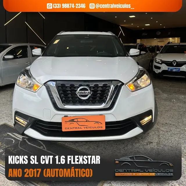 Carro Nissan Kicks 2017 1.6 SL CVT (Flex)