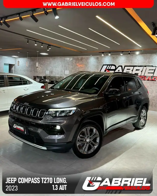 Carro Jeep Compass 2024 Longitude 1.3 T270 (Aut) (Flex)