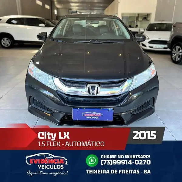 Carro Honda City 2015 LX 1.5 CVT (Flex)