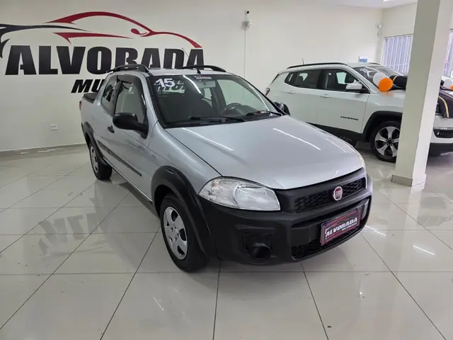 Carro Fiat Strada 2015 Working 1.4 (Flex) (Cabine Dupla)